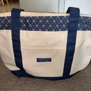 Vineyard Vines custom Dallas Cowboys collection tote bag